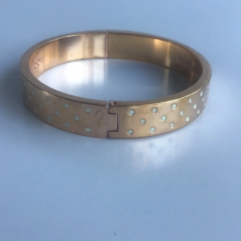 Kate Spade New York gold Gold Polka Dot Bangle bracelet - Picture 11 of 16
